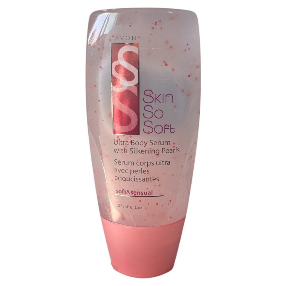 Avon~Skin‎ So Soft~Soft & Sensual~Ultra Body Serum w/ Silkening Pearls~8 fl. oz.